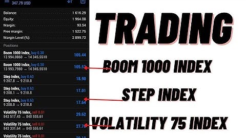 Trading Step index, volatility 75 index, Boom 1000 index to make $400 profit... #stepindex #crash