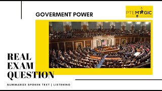 Pte Magic Hanoi Government Power - Sst Pte - Real Exam Question