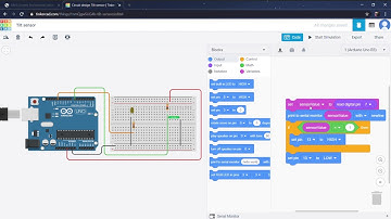 Circuit design | Tilt sensor |  Tinkercad