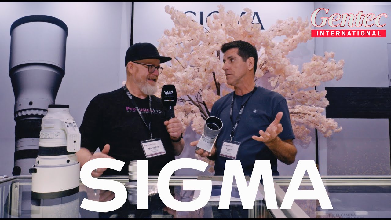 Кинокамера SIGMA BF + новый спортивный зум-объектив 200 мм F2 и 300–600 мм | ProFusion Expo 2025