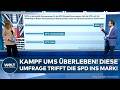 DEUTSCHLAND: Verschwindet die SPD aus der Politik? Älteste Partei kämpft ums Überleben