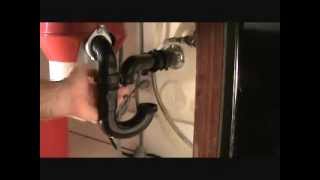 Sink drain line going up hill?