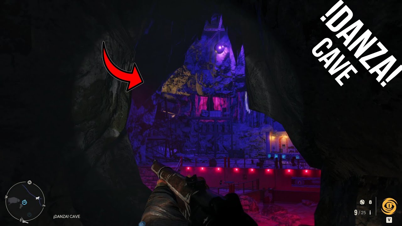 Exploring the !DANZA! CAVE in FAR CRY 6.