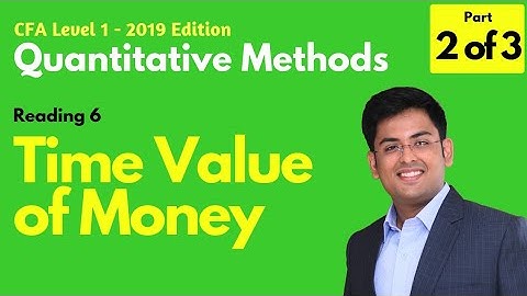 CFA Level 1 | Quants | Time Value of Money | Reading 6 | Part 2 of 3