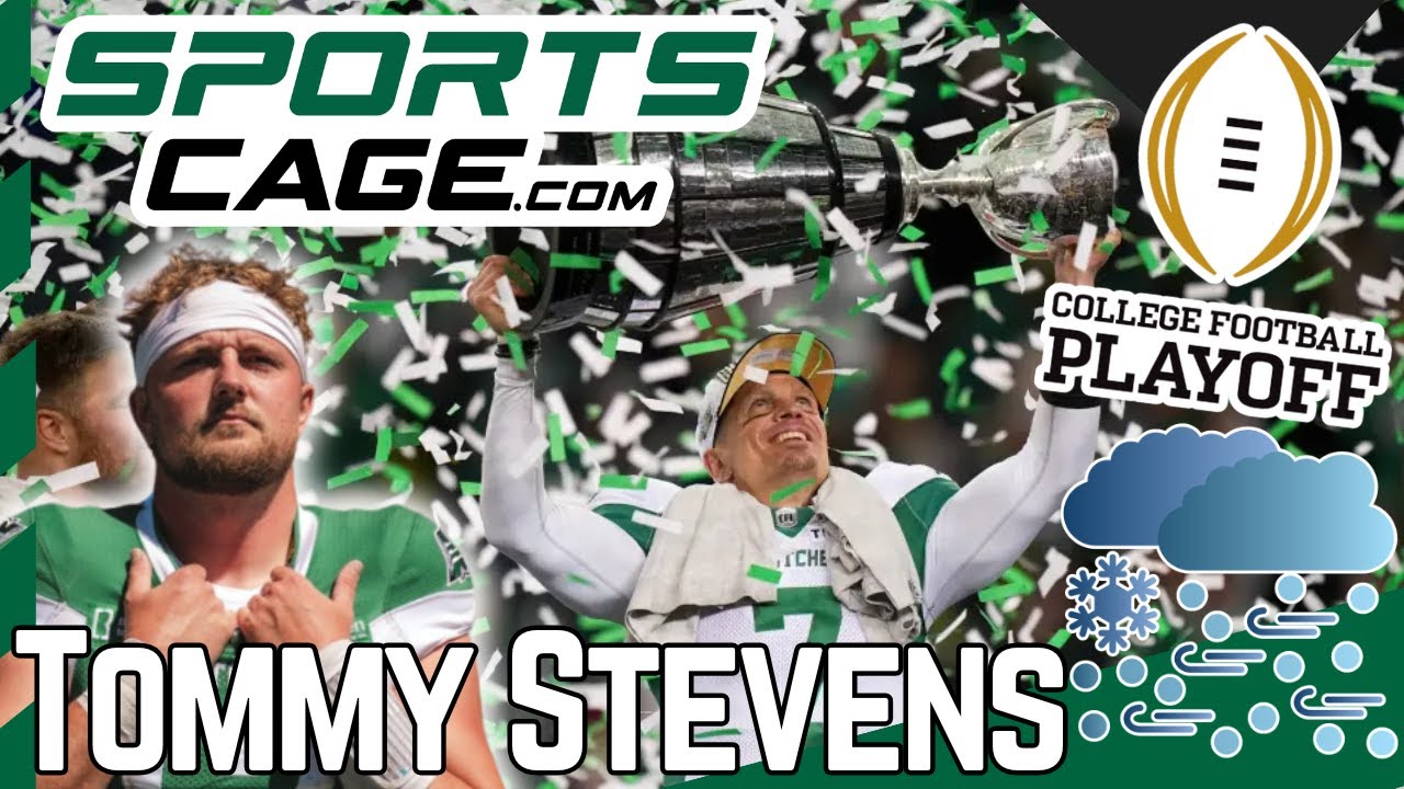 The SportsCage: Riders' Tommy Stevens Talks Winning The Grey Cup and "Staying in Saskatchewan"