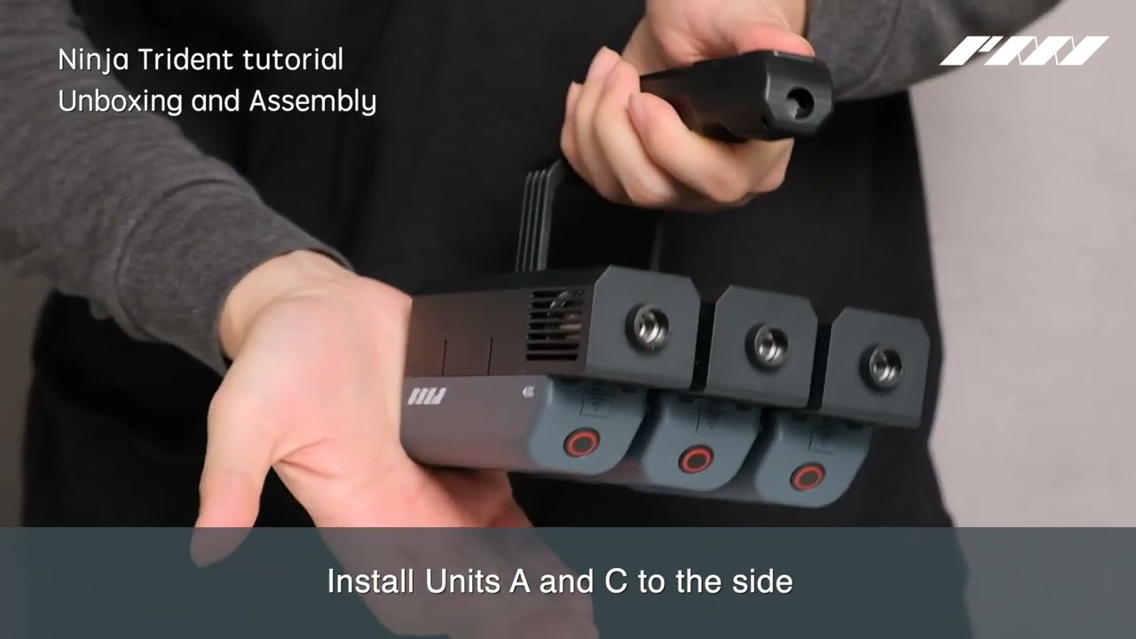 SmokeNINJA PRO V2 — Ninja Trident Tutorial – Unboxing and Assembly