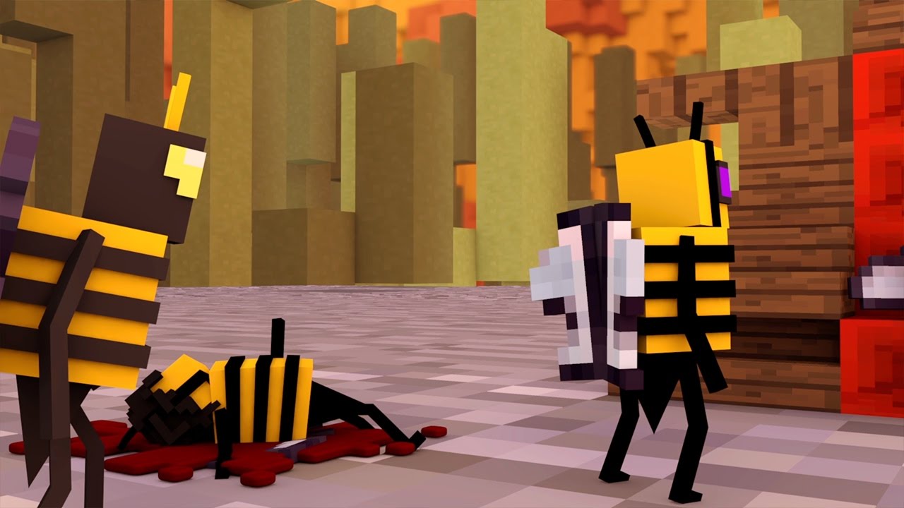 BEE MOVIE MURDER! (Minecraft Animation) - YouTube