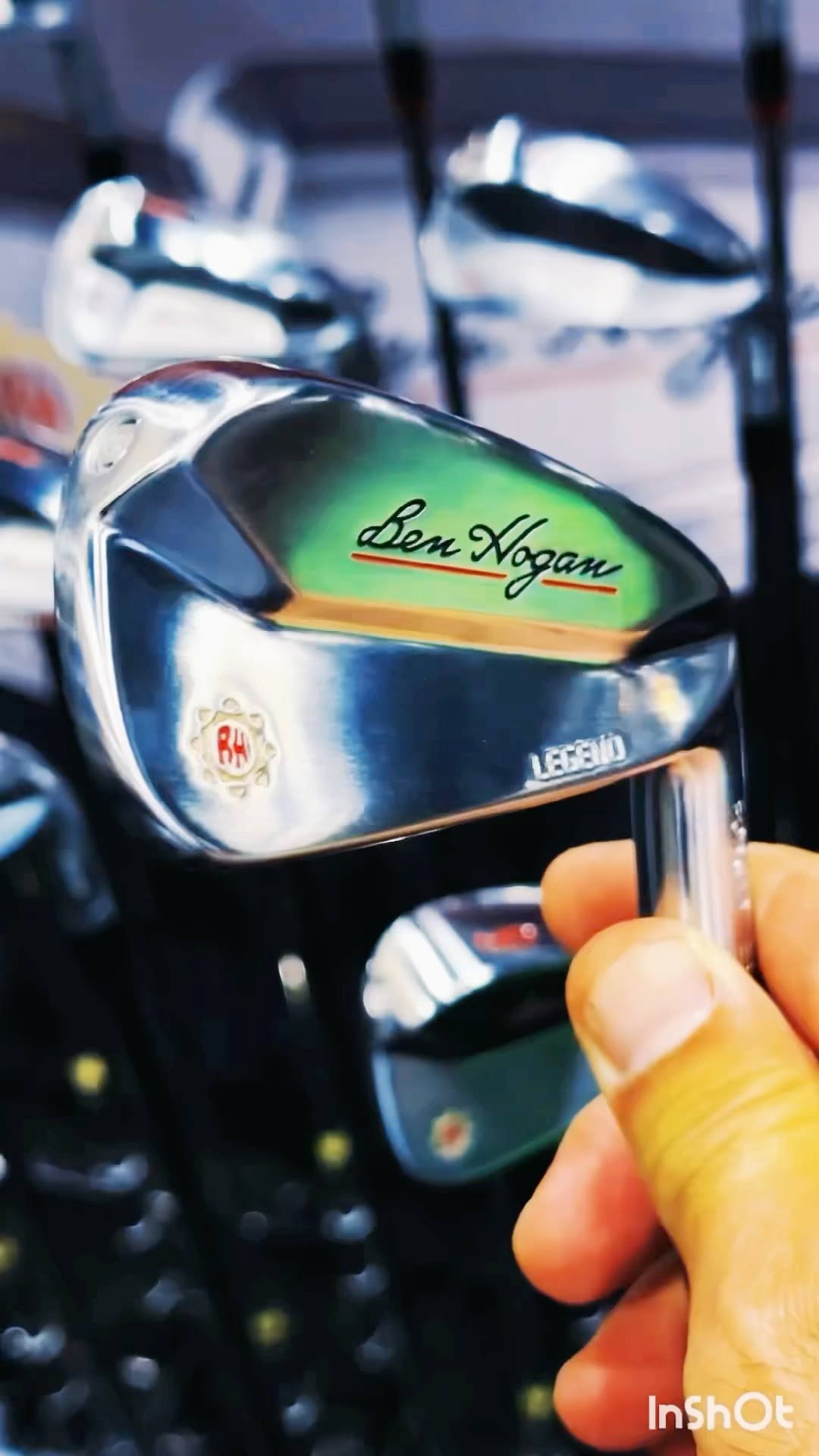 The new Ben Hogan irons got my heart pumping!? @BenHogangolf #golf #golfclubs #irons