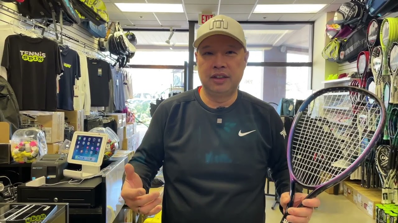 THE WILSON SLEDGE HAMMER 3.8 MP TENNIS RACKET - REMEMBER THIS ONE