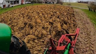 First Plowing with the John Deere 5045E! I was very impressed.