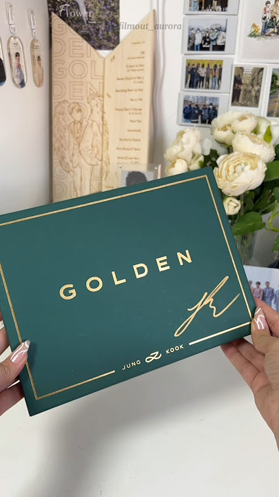 unboxing jungkook signed