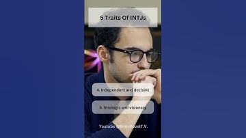 5 INTJ Traits You Must Know! #mbti #intj #16personalities