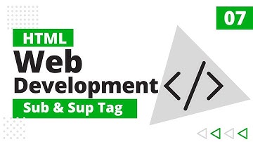 7. Sub & Sup Tag | HTML | Complete Web Development Course with Hablu Programmer | Bangla