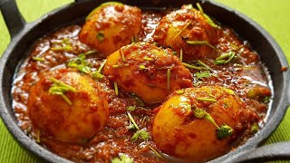 Egg Curry Nepali Style Recipe | How To Make Egg Curry | Kalpana's Nepali Kitchen