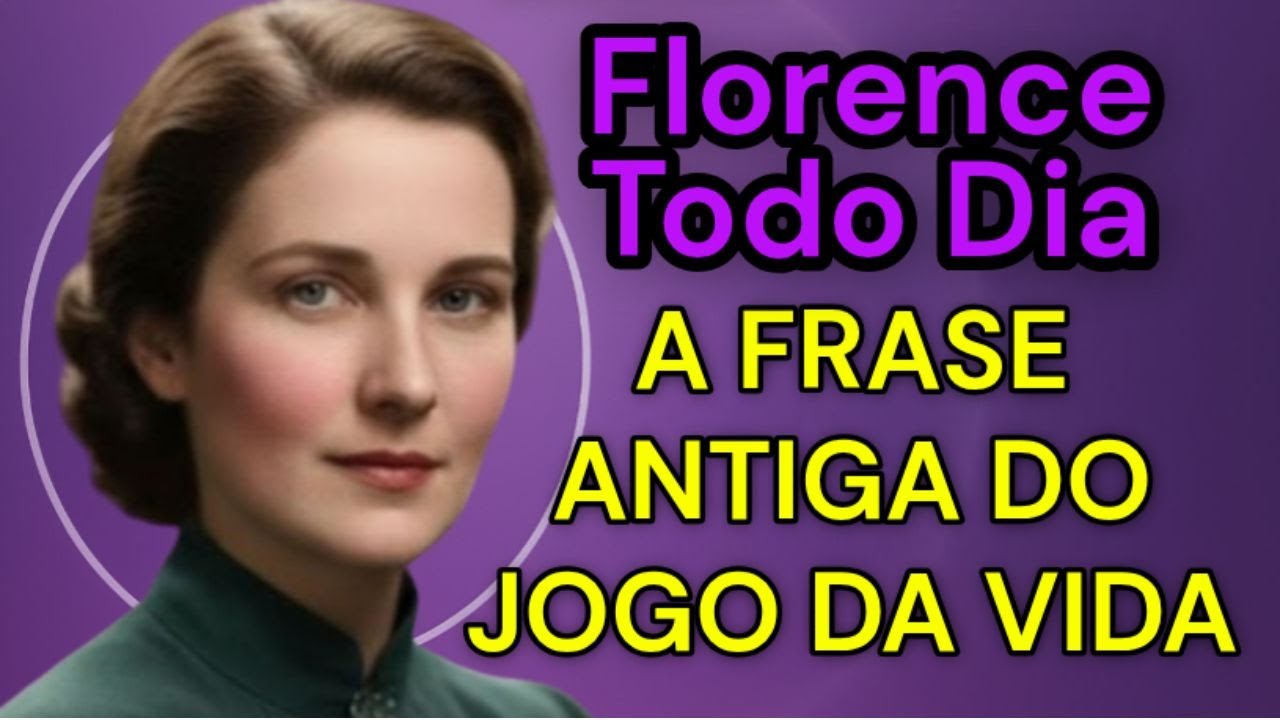 A FRASE DE 100 ANOS QUE TRANSFORMOU MINHA VIRADA Florence Scovel Shinn