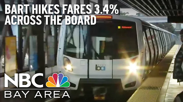 BART Increases Fares 3.4% Across Board to Keep Up With Rising Costs, Inflation