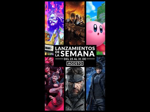 ¡Lanzamientos de la semana en GAME! Del 25 al 31 de agosto de 2025