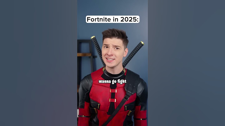 Fortnite in 2018 VS 2025 #funny #skit