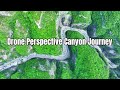 Drone View: Canyon Journey#travel #stressrelief #naturetherapy