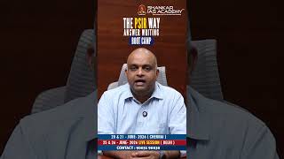 Political Science Optional - New Batch Announcement | Shankar IAS Academy | Mr. Govindaraju R |