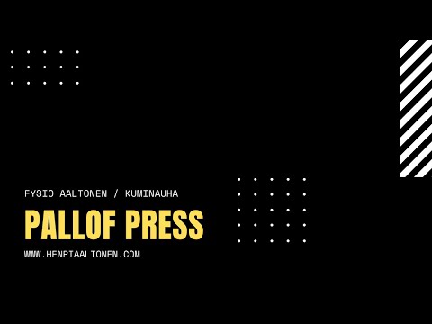 FYSIO Aaltonen: Pallof press kuminauhalla #pallofpress #kuminauha - YouTube