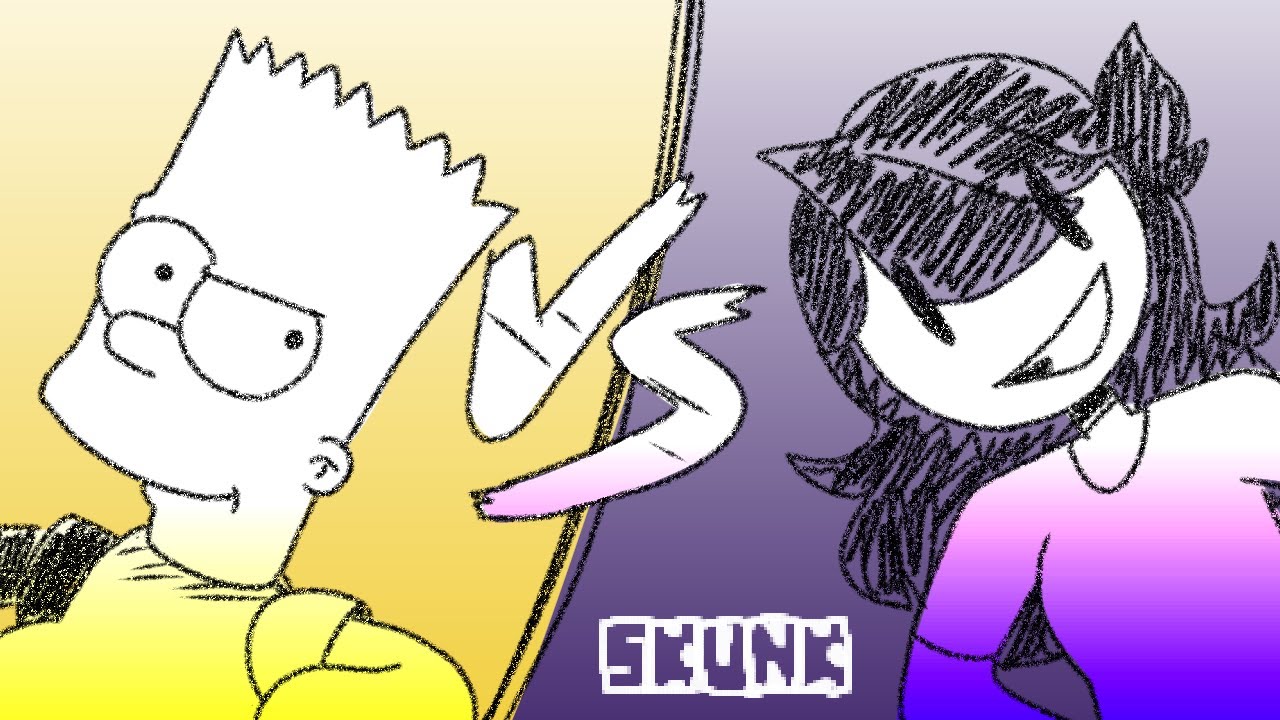 FNF Cartoon Trouble (Bart Vs Jaden/One Shot/Mod Joke)