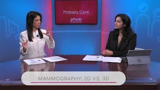 Mammography: 2D vs 3D