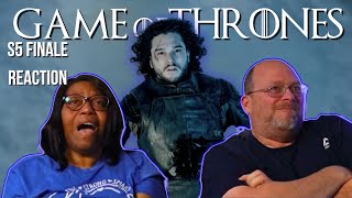 Not My Jon Snow!!! First Time Reacting to Game of Thrones Season 5 episode 10