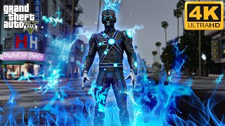 GTA 5 - Deathstorm Blue Flame Fire Powers (4K)