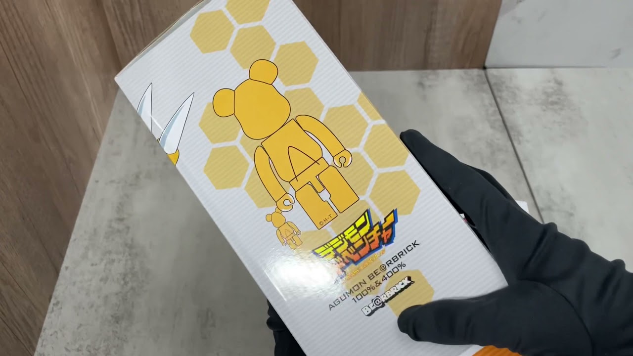 おもちゃ ベアブリック BE@RBRICK デジモン アグモン 100％ ＆ 400％