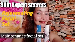 Skin expert secrets Maintenance facial set and Rejuvenating Facial set