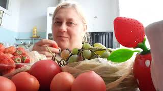 картинка: РАСПАКОВКА С СЕЛЬСКОГО РЫНКА ЧТО КУПИЛА