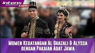 Momen Kedatangan Al Ghazali Dan Alyssa Daguise Dengan Pakaian Adat Jawa