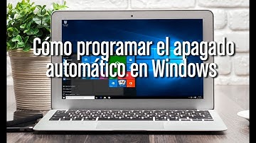 Cómo programar el apagado automático en Windows