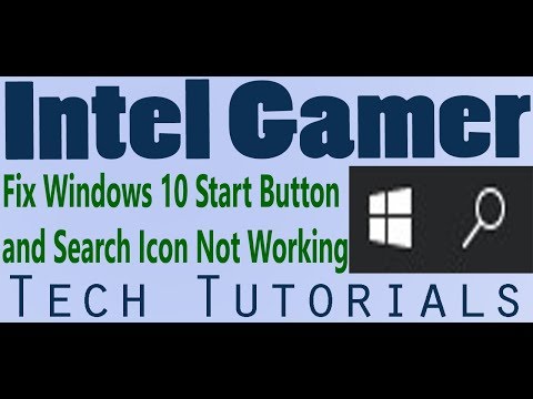 (Easy FIX 2017)Windows 10 START BUTTON And SEARCH ICON Not Working(Without Downloading Anything)
