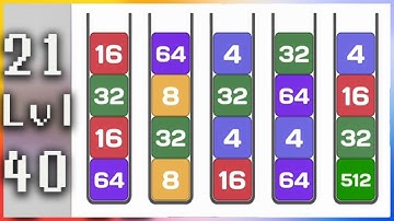 Sorty 48 - Block Puzzle - Gameplay Walkthrough - Levels 21-40