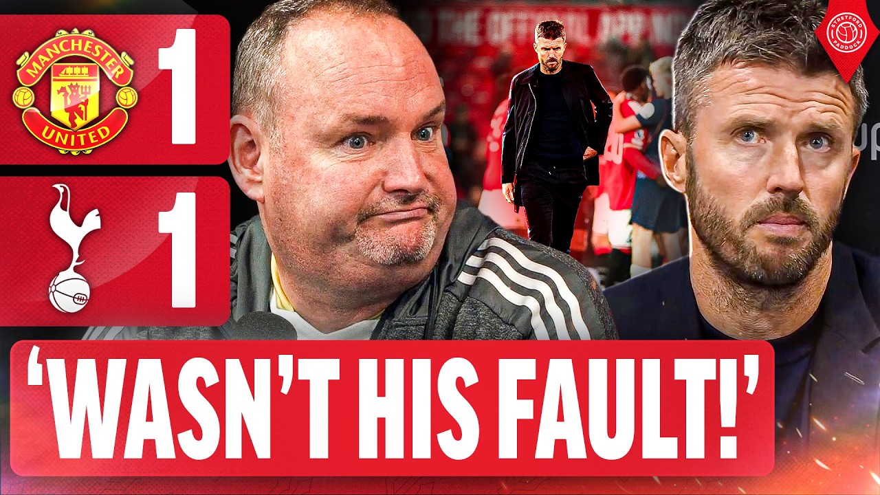 "Don't You DARE Sack Carrick!" | Andy Tate REACTS! | Manchester United 1-1 Tottenham Hotspur