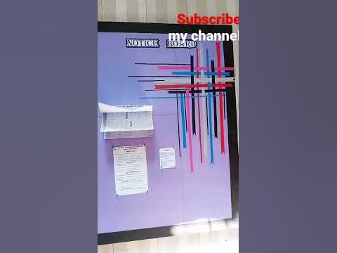 notice board idea