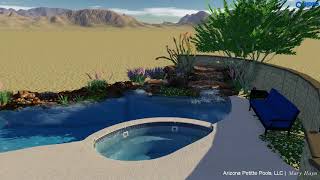Custom Beach Entry Pool, Spa, Pergola, Grotto and much more!