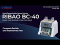 Ribao bc40 the best mixed money counter for merchants