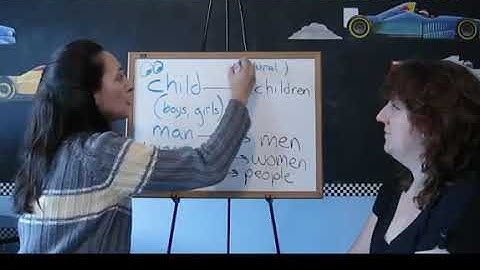 Lesson 31   Irregular Plural Nouns   Learn English with Jennifer