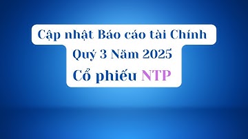 Cập Nhật Báo cáo tài chính Quý 3 Năm 2025 của cổ phiếu NTP