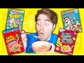 TASTING WEIRD KID CEREALS