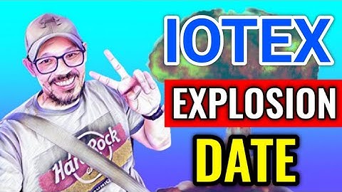 Iotex Explosion Date ||Iotex Price Prediction! Iotex News Today! Crypto Analysis