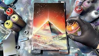 DIY PYRAMIDE with SPRAY CANS - Beginners Tutorial by Skech Art 8,159 views 3 weeks ago 12 minutes, 40 seconds