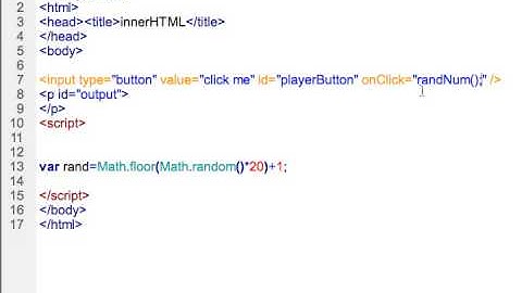 Javascript innerHTML