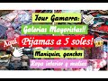 GAMARRA: GALERIAS MAYORISTAS PIJAMAS A S/5 ! ROPA INTERIOR, GANCHOS, MANIQUIES TODO BARATO LIMA PERU