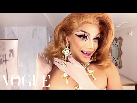 How Valentina From RuPaulâs Drag Race Becomes Fabulous | Beauty Secrets | Vogue 