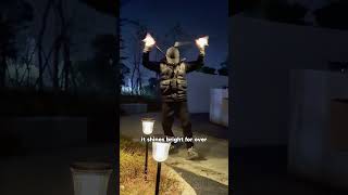 No charging or wiring required, solar-powered outdoor light