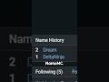 I called players by their OLD usernames...